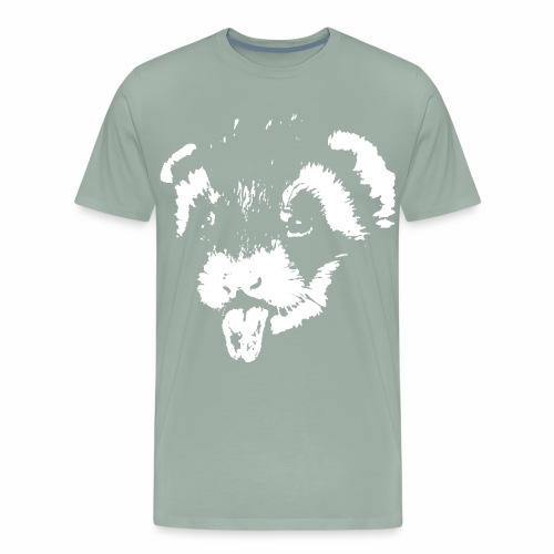 Sweet Cheeky Nimble Pet Head Stick Out Tongue Gift - Men's Premium T-Shirt