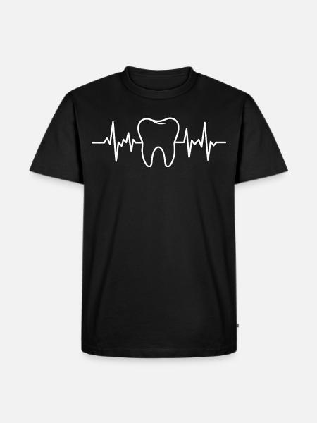 Toothbeat Dental Pulse - Men's Premium T-Shirt - black