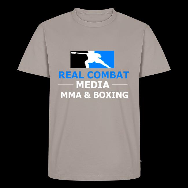 RCM MMA & BOXING Light Blue White Text