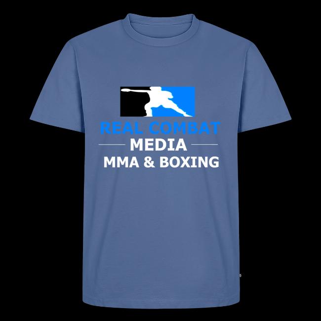 RCM MMA & BOXING Light Blue White Text