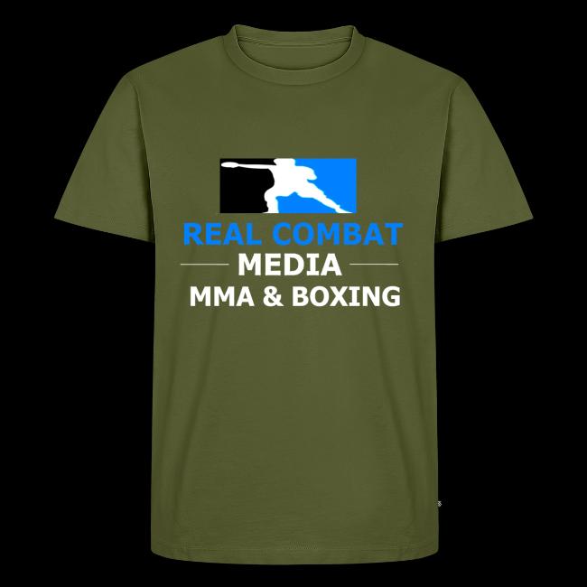 RCM MMA & BOXING Light Blue White Text