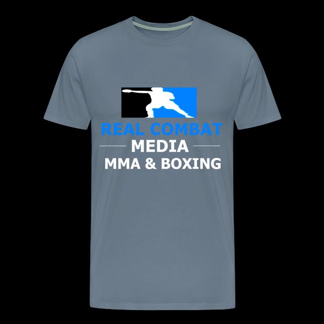 RCM MMA & BOXING Light Blue White Text