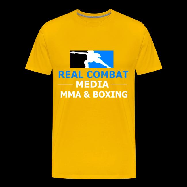 RCM MMA & BOXING Light Blue White Text
