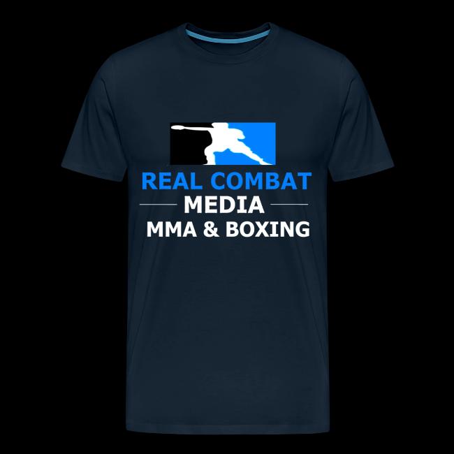 RCM MMA & BOXING Light Blue White Text