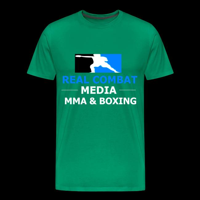 RCM MMA & BOXING Light Blue White Text
