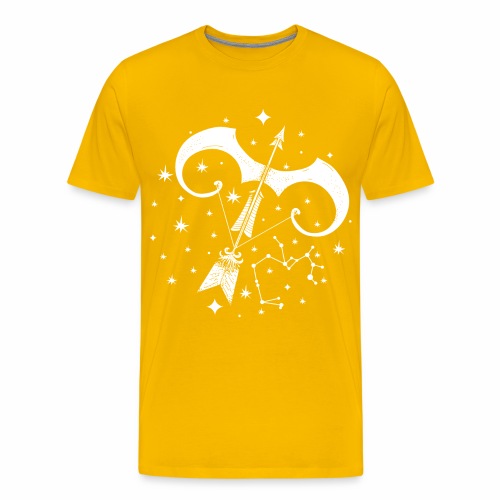 Zodiac Optimistic Sagittarius November December - Men's Premium T-Shirt