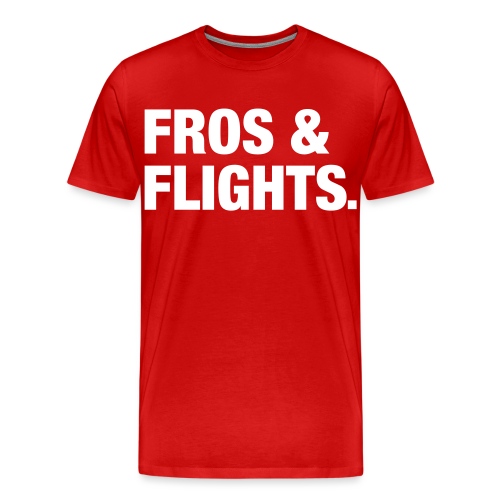 fros & flights - Men's Premium T-Shirt