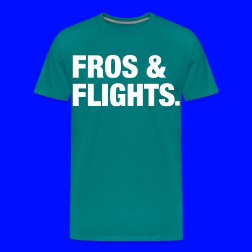 fros & flights - Men's Premium T-Shirt