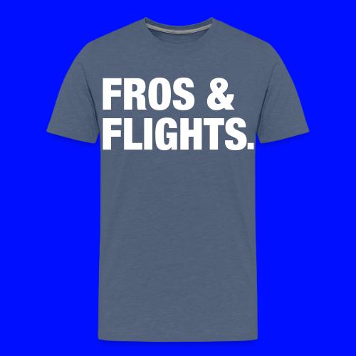 fros & flights - Men's Premium T-Shirt