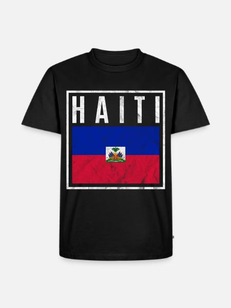 Haiti - Men's Premium T-Shirt - black