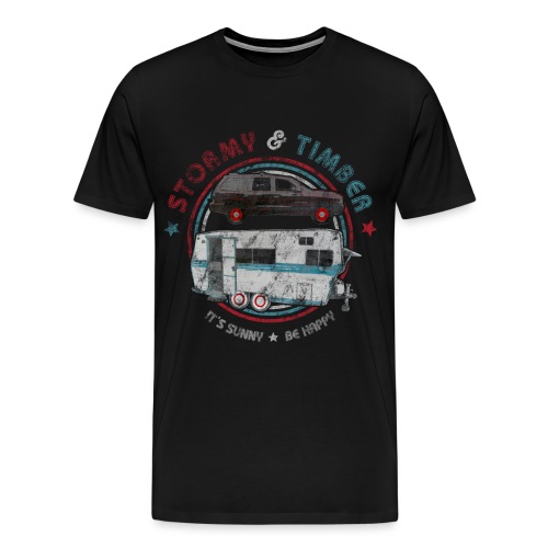 Stormy & Timber Logo - Men's Premium T-Shirt