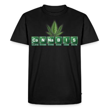 CANNABIS - Men's Premium T-Shirt - black - Front - Nico (187cm)