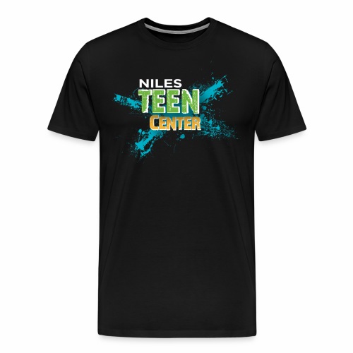 Niles Teen Center for Dark Background - Men's Premium T-Shirt