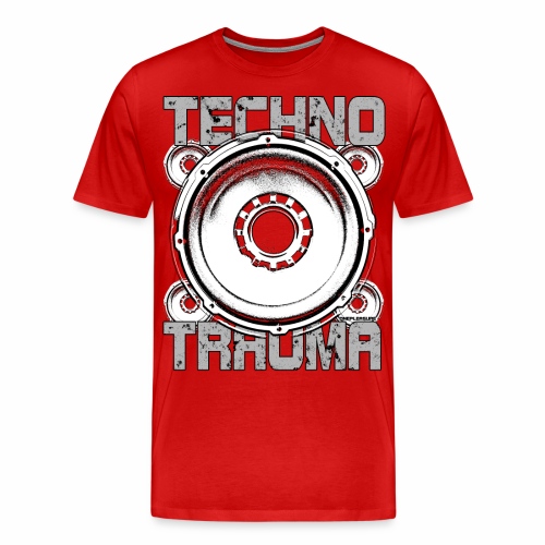 Cool Techno Trauma Loudspeaker Boxes Gift Ideas - Men's Premium T-Shirt