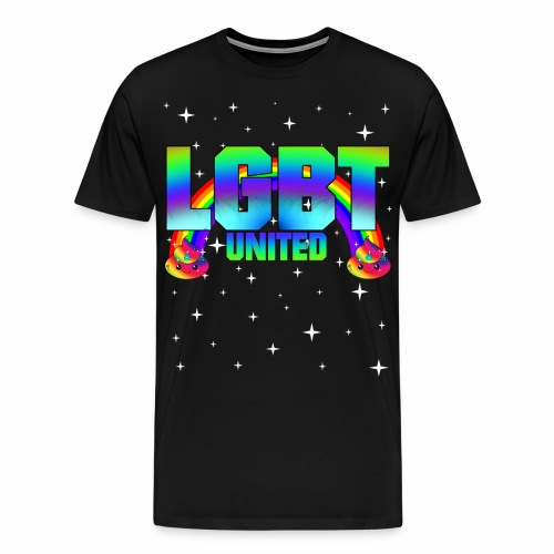 LGBT United saying gift ideas for homosexuals - Men's Premium T-Shirt