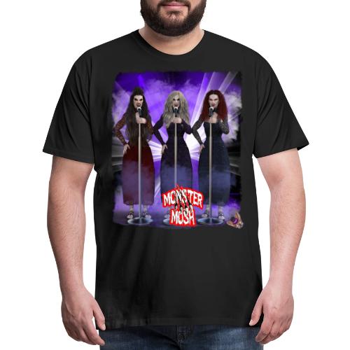 Monster Mosh Dracs Brides Backing Vocals - Men's Premium T-Shirt