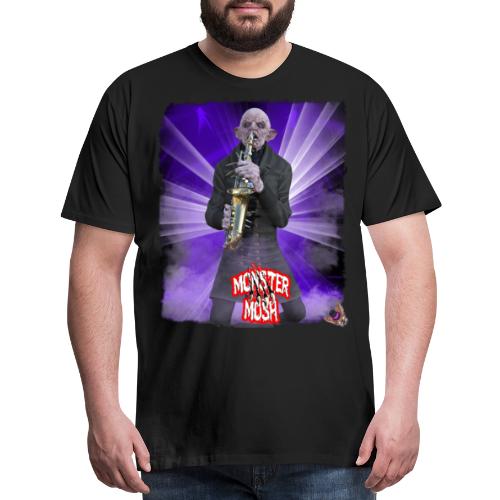 Monster Mosh Nosferatu Saxophone - Men's Premium T-Shirt