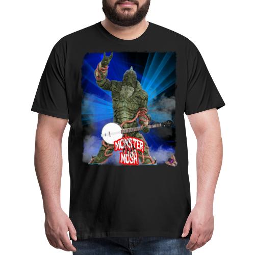 Monster Mosh Creature Banjo Player - Men's Premium T-Shirt