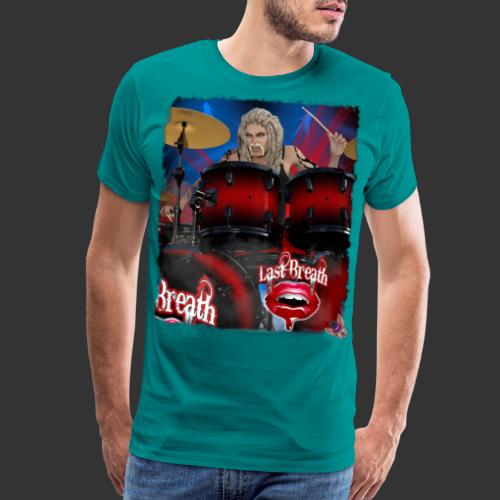 Last Breath: Vampire Drummer Briar Bathory - Men's Premium T-Shirt