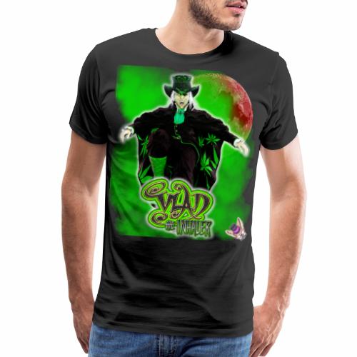 Vlad The Inhaler Green Smoke Clouds - Men's Premium T-Shirt