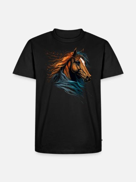 Horseman - Men's Premium T-Shirt - black