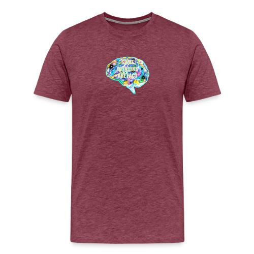brain fact - Men's Premium T-Shirt