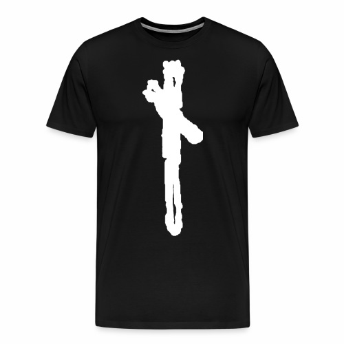 Elder Futhark Rune Naudhiz - Letter N - Men's Premium T-Shirt