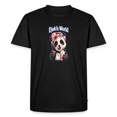 3D Panda – Ice Cream Edition - Men's Premium T-Shirt