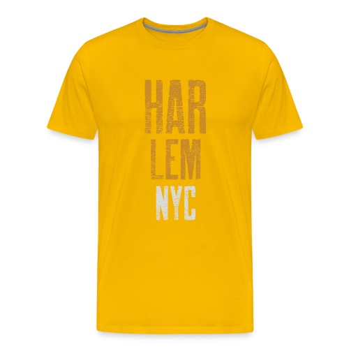 Harlem NYC Three Levels - Men's Premium T-Shirt