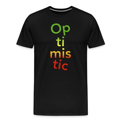 optimistic - Men's Premium T-Shirt