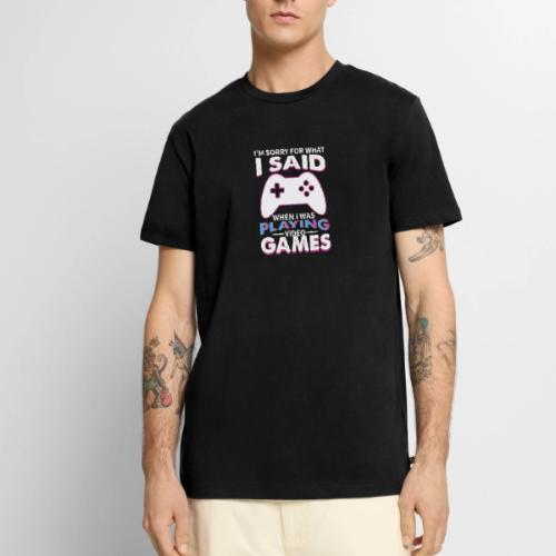 I'm Sorry For What I Said - Men's Premium T-Shirt