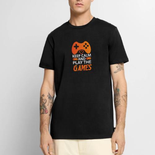 Keep Calm And Play The Games - Men's Premium T-Shirt