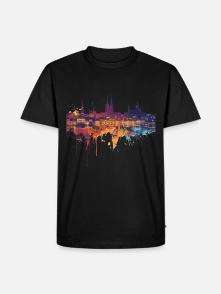 Bordeaux - Men's Premium T-Shirt - black