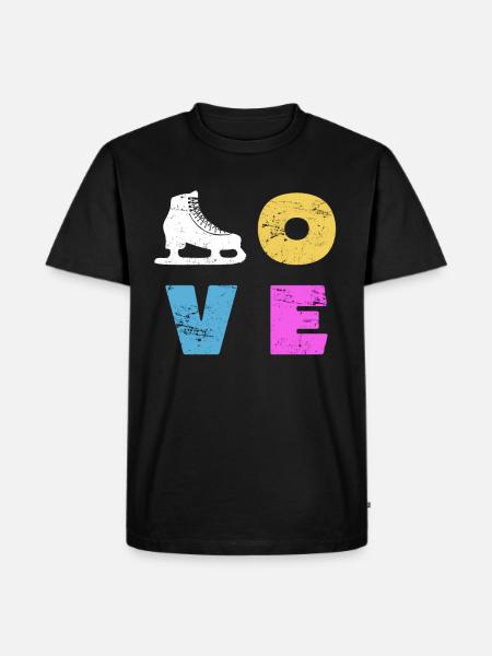 Figure Skating - Men's Premium T-Shirt - black