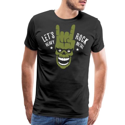 heavy metal rock - Men's Premium T-Shirt