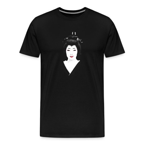 Japanese Geisha T-Shirt - Men's Premium T-Shirt