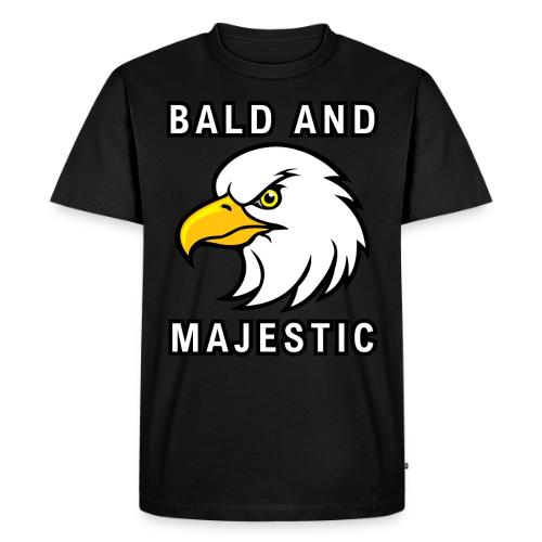 Bald and Majestic - Bald Eagle Head - Men's Premium T-Shirt