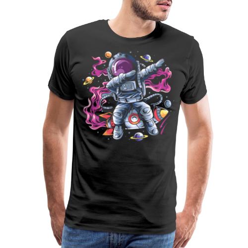 astronaut space rocket - Men's Premium T-Shirt