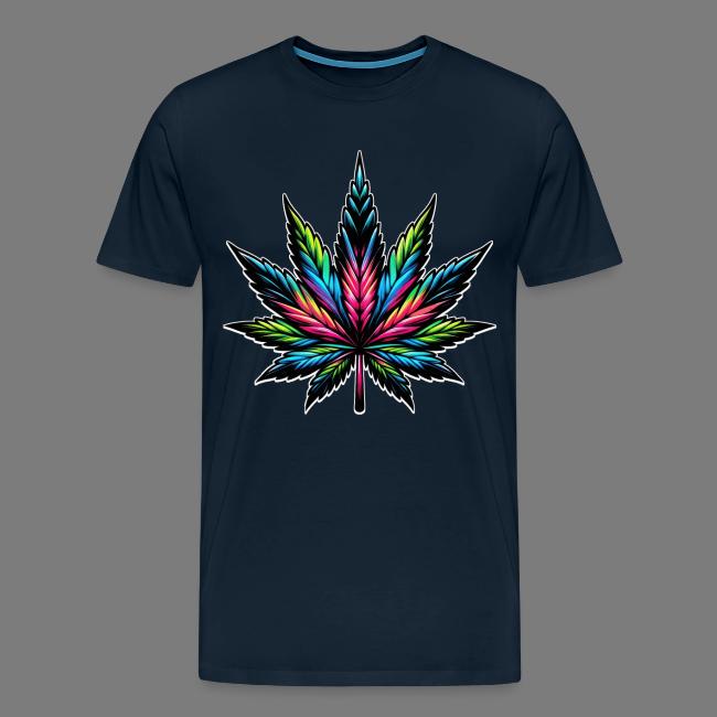 Cannabis Neon: A Psychedelic Design