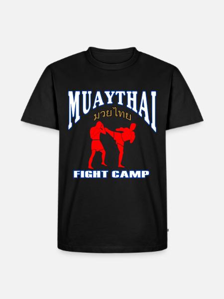 Muay Thai Training - Men's Premium T-Shirt - black