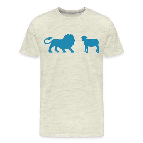 Lion and the Lamb - Men's Premium T-Shirt