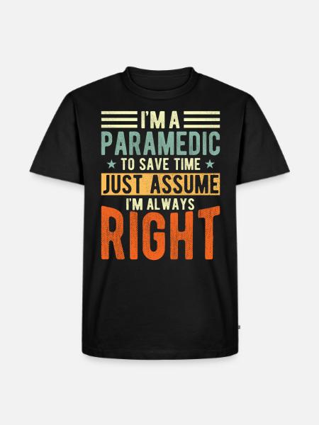 Paramedic - Men's Premium T-Shirt - black