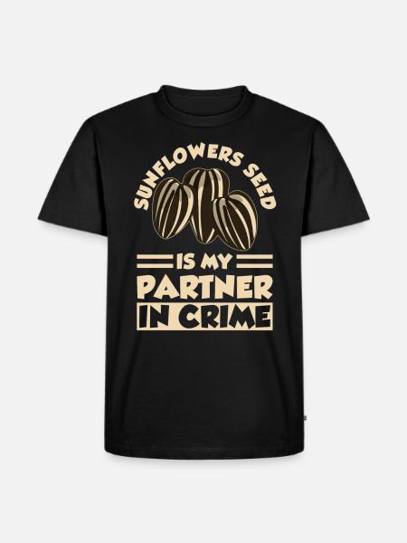 Sunflower Seeds - Men's Premium T-Shirt - black