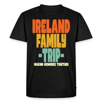 Ireland Family Trip Vacation Holiday - Men's Premium T-Shirt - black - Front - Nico (187cm)