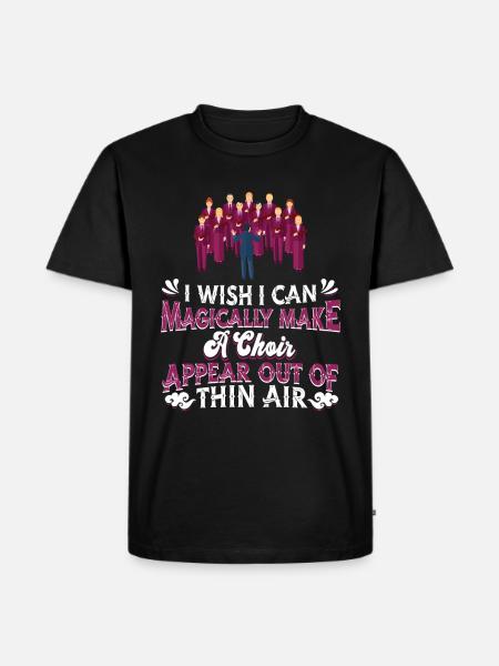 Choir Singing - Men's Premium T-Shirt - black