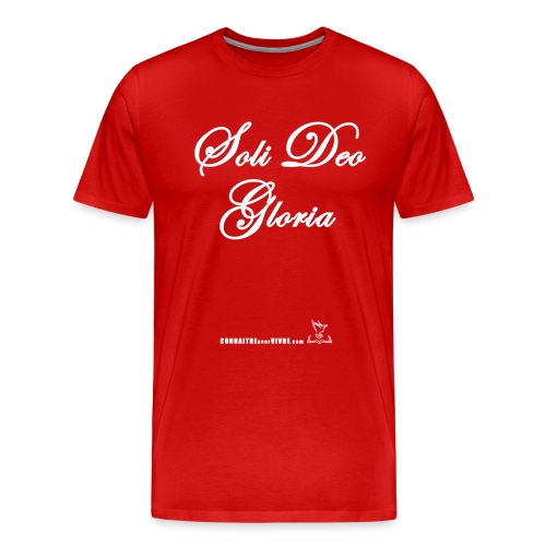 Soli Deo Gloria - T-shirt premium pour hommes
