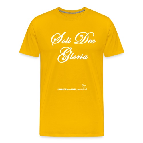 Soli Deo Gloria - T-shirt premium pour hommes
