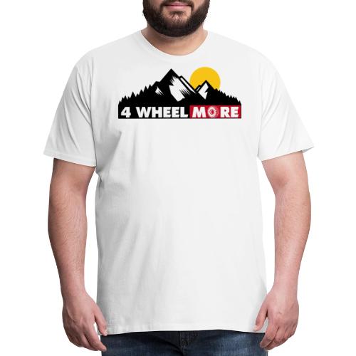 4 wheel More Logo - Men's Premium T-Shirt