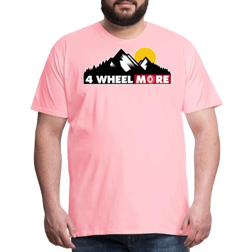 4 wheel More Logo - Men's Premium T-Shirt