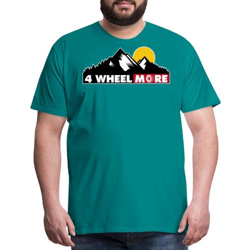 4 wheel More Logo - Men's Premium T-Shirt